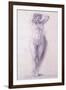 Female Figure with Arms Raised-Antonio Canova-Framed Giclee Print