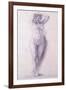 Female Figure with Arms Raised-Antonio Canova-Framed Giclee Print