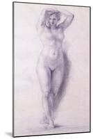 Female Figure with Arms Raised-Antonio Canova-Mounted Premium Giclee Print