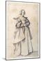 Female Figure-Jacques Callot-Mounted Giclee Print