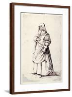 Female Figure-Israel Henriet-Framed Giclee Print