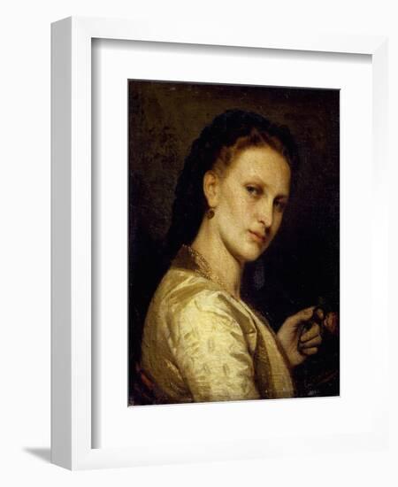 Female Figure-Ernesto Rayper-Framed Giclee Print