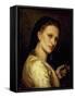 Female Figure-Ernesto Rayper-Framed Stretched Canvas