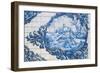 Female Figures, Azulejos Tiles, Estoi Palace-null-Framed Giclee Print