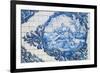 Female Figures, Azulejos Tiles, Estoi Palace-null-Framed Giclee Print