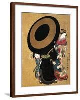 Female Figures-Kano Masanobu-Framed Giclee Print