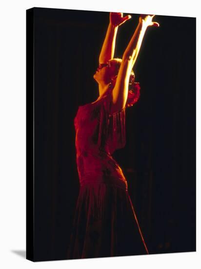 Female Flamenco Dancer, Cordoba, Spain-Merrill Images-Stretched Canvas