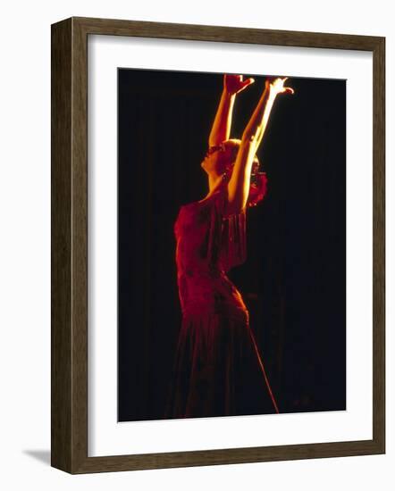 Female Flamenco Dancer, Cordoba, Spain-Merrill Images-Framed Photographic Print