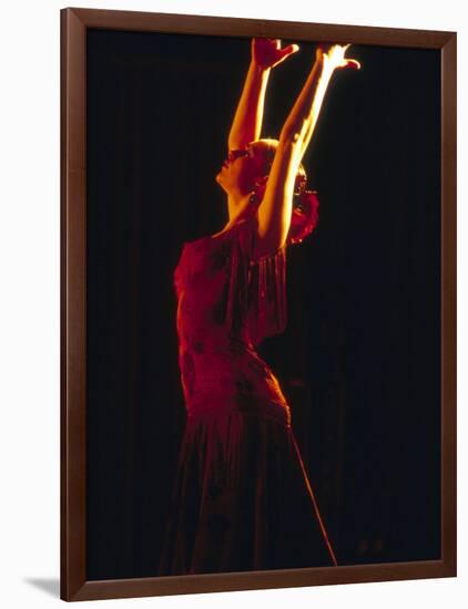 Female Flamenco Dancer, Cordoba, Spain-Merrill Images-Framed Photographic Print