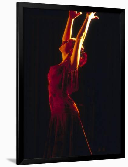 Female Flamenco Dancer, Cordoba, Spain-Merrill Images-Framed Photographic Print