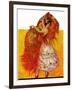 "Female Flamenco Dancer,"May 21, 1932-Henry Soulen-Framed Giclee Print