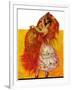 "Female Flamenco Dancer,"May 21, 1932-Henry Soulen-Framed Giclee Print