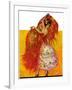 "Female Flamenco Dancer,"May 21, 1932-Henry Soulen-Framed Giclee Print