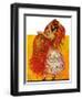 "Female Flamenco Dancer,"May 21, 1932-Henry Soulen-Framed Giclee Print