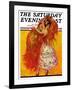 "Female Flamenco Dancer," Saturday Evening Post Cover, May 21, 1932-Henry Soulen-Framed Giclee Print