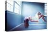 Female Floating in Room-Maren Kathleen Slay-Stretched Canvas