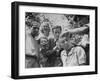 Female French Collaborator Having Her Head Shaved During Liberation of Marseilles-Carl Mydans-Framed Photographic Print