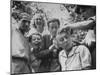 Female French Collaborator Having Her Head Shaved During Liberation of Marseilles-Carl Mydans-Mounted Photographic Print