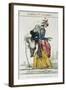 Female French Peasant Carry the Burden of the Women of the Church and Nobility, Late 18th Century-null-Framed Art Print