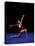 Female Gymnast Performing on the Floor Exercise-null-Stretched Canvas