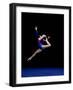 Female Gymnast Performing on the Floor Exercise-null-Framed Photographic Print