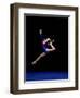 Female Gymnast Performing on the Floor Exercise-null-Framed Photographic Print