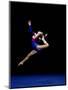 Female Gymnast Performing on the Floor Exercise-null-Mounted Photographic Print