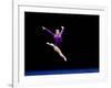 Female Gymnast Performing on the Floor Exercise-null-Framed Photographic Print