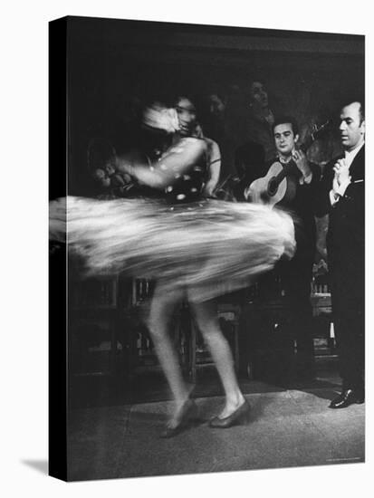 Female Gypsy Dancer-Loomis Dean-Stretched Canvas