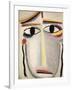 Female Head, 1919-20-Alexej Von Jawlensky-Framed Giclee Print