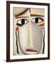 Female Head, 1919-20-Alexej Von Jawlensky-Framed Giclee Print