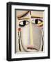 Female Head, 1919-20-Alexej Von Jawlensky-Framed Giclee Print