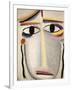 Female Head, 1919-20-Alexej Von Jawlensky-Framed Giclee Print