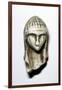 Female Head from Brassempovy, France, Upper Paleolithic, (c20th century)-Unknown-Framed Giclee Print