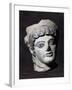 Female Head from Temple Decoration, Ancient Greece-null-Framed Giclee Print