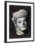 Female Head from Temple Decoration, Ancient Greece-null-Framed Giclee Print