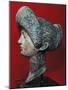 Female Head in Bronze Discovered in Spain-null-Mounted Giclee Print