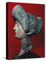 Female Head in Bronze Discovered in Spain-null-Stretched Canvas