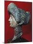 Female Head in Bronze Discovered in Spain-null-Mounted Giclee Print