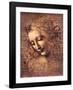 Female Head, La Scapigliata-Leonardo da Vinci-Framed Art Print