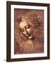 Female Head, La Scapigliata-Leonardo da Vinci-Framed Art Print