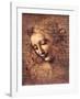 Female Head, La Scapigliata-Leonardo da Vinci-Framed Art Print