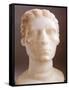 Female Head, Marble Hellenistic Sculpture from Delo-null-Framed Stretched Canvas