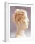 Female Head, Marble Hellenistic Sculpture from Delo-null-Framed Giclee Print