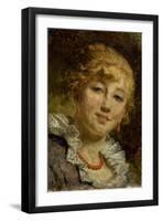Female Head-Bartolomeo Giuliano-Framed Giclee Print
