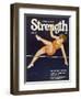 Female High Jumper-W.n. Clement-Framed Art Print