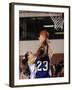 Female High School Basketball Players in Action During a Game-null-Framed Photographic Print