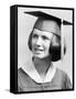 Female High School Graduate, Ca. 1968-null-Framed Stretched Canvas