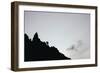 Female Hiker Climbing Twin Peaks-Paul Souders-Framed Photographic Print