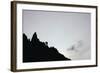 Female Hiker Climbing Twin Peaks-Paul Souders-Framed Photographic Print